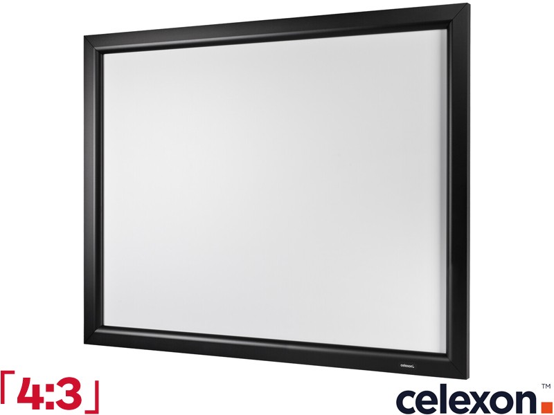 Celexon Home Cinema 4:3 Ratio 180 x 135cm Fixed Frame Projector Screen - 1090230