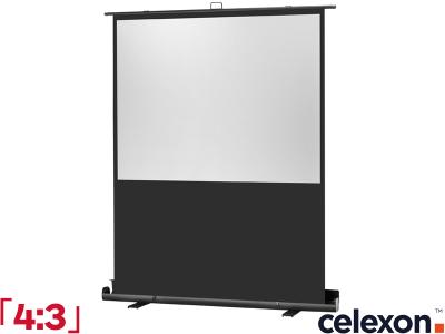 Celexon Mobile Professional Plus 4:3 Ratio 174 x 131cm Portable Pull-Up Floor Projector Screen - 1090364
