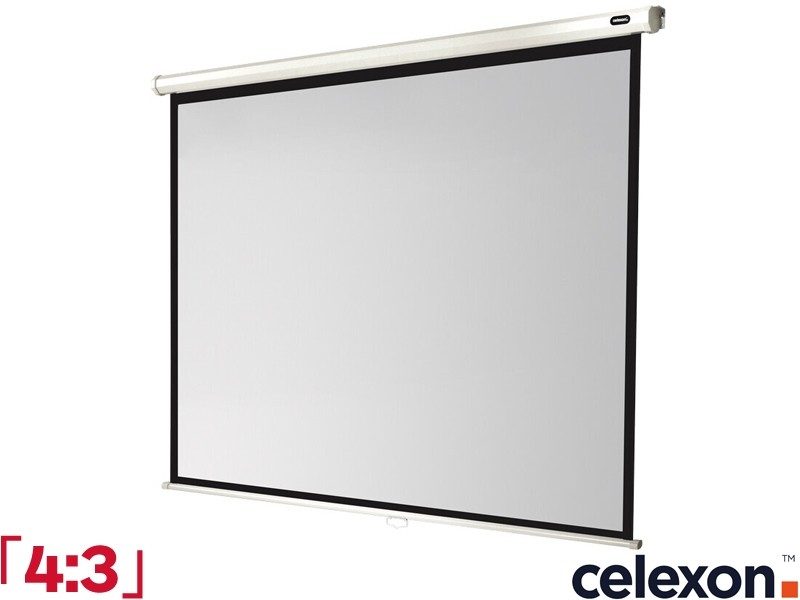 Celexon Manual Economy 4:3 Ratio 220 x 165cm Pull-Down Projector Screen - 1090388