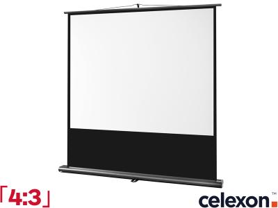 Celexon UltraMobile Professional 4:3 Ratio 116 x 87cm Compact Pull-Up Floor Projector Screen - 1091784