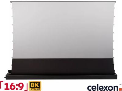 Celexon CLR HomeCinema Plus UST 16:9 Ratio 221.4 x 124.5cm Ultra Short-Throw Electric Floor Projector Screen - 1000025597 - Black Housing