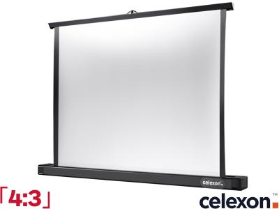Celexon Table-Top Professional Mini 4:3 Ratio 81 x 61cm Portable Table Pull-Up Projector Screen - 1091341