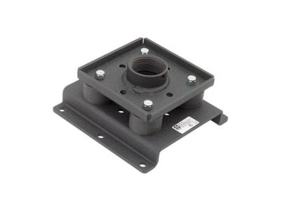 Chief CMA345 Vibration-Dampening Ceiling Plate for 1.5” NPT Threaded Poles - Black