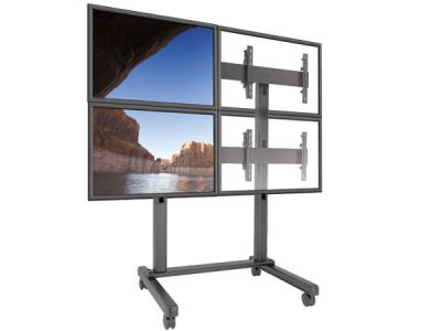 Chief LVM2X2U FUSION 2x2 Micro-Adjustable Large Freestanding Video Wall Cart