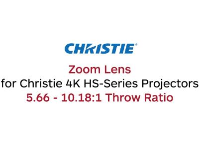 Christie 140-116109-01 5.66-10.18 Zoom Lens for Christie 4K HS-Series Projectors
