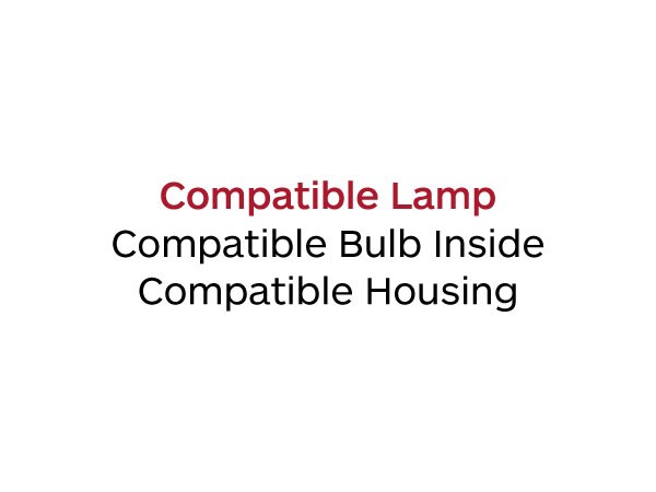 Compatible PRJ-RLC-005-COM Viewsonic PJ1250 Projector Lamp