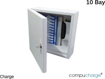 CompuCharge miniTab 10 Mobile Phone Locker with Charging - 10 Bay