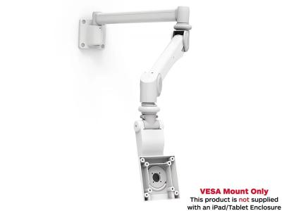 Compulocks 1050MAAW - Medical Grade Extra Long Articulating VESA Monitor Arm - White