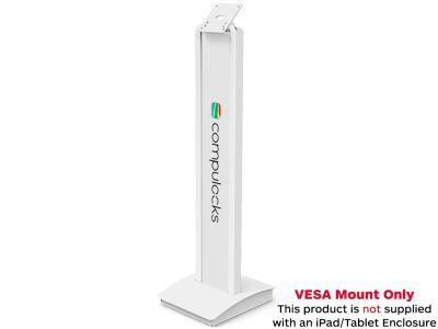 Compulocks 140W - BrandMe VESA Mount Security Floor Stand - White