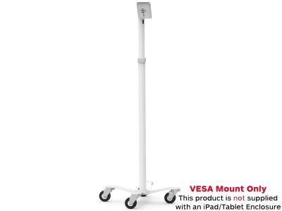 Compulocks MCRSTDW - Rise Freedom Medical VESA Mount Rolling Cart - White