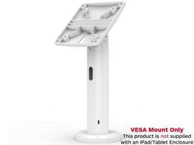 Compulocks TCDP01W - Rise 20cm Stand VESA Mount Pole Stand with Cable Management - White