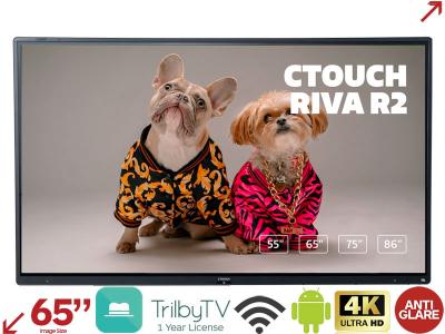 CTouch Riva R2 10052765 65” 4K Education Interactive Touchscreen