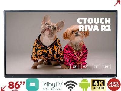 CTouch Riva R2 10052786 86” 4K Education Interactive Touchscreen