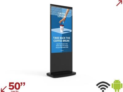 Digital Advertising DAL50HD9 50” USB FreeStanding Digital Poster