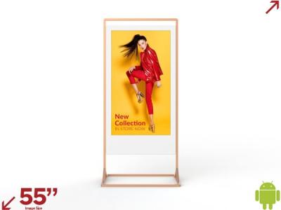 Digital Advertising DALHDS55HD8 55” Freestanding Hi-Bright Dual Sided Totem Display