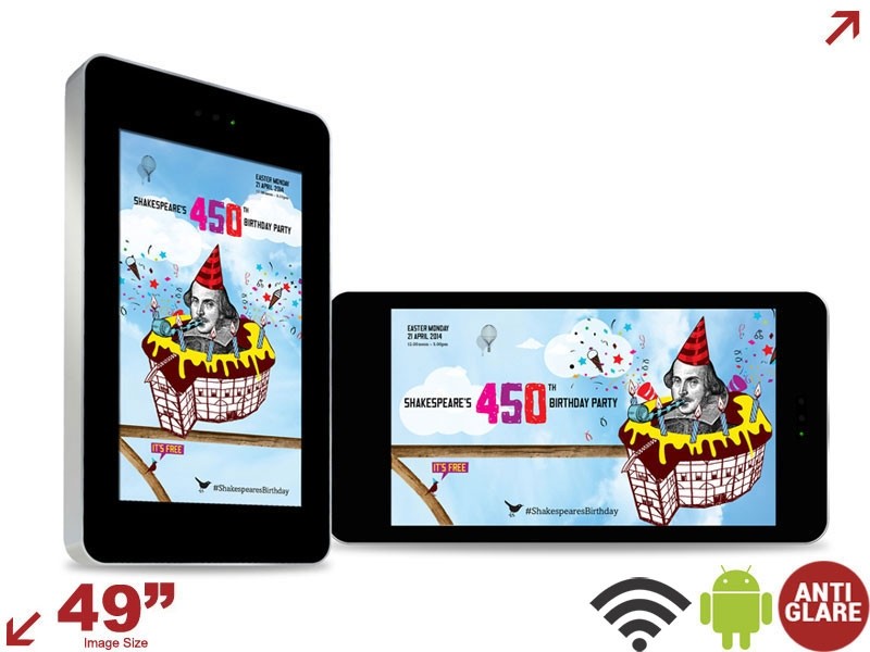 Digital Advertising DAOW49D4 49” Outdoor Digital Signage Display