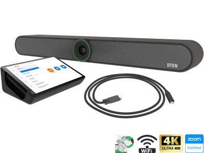 DTEN Small Room Video Conference Solution with Wireless Wi-Fi Touch Controller - Certified for Zoom