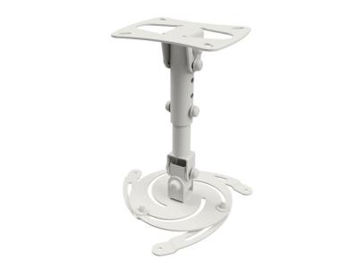 Edbak PM3W-B Universal Projector Ceiling Mount for Projectors up to 15kg - White