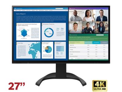 Eizo FlexScan EV2740X-BK 27” 4K UHD Monitor with Frameless Design