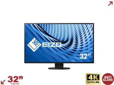 Eizo FlexScan EV3285-BK 32” 4K UHD Monitor with Frameless Design