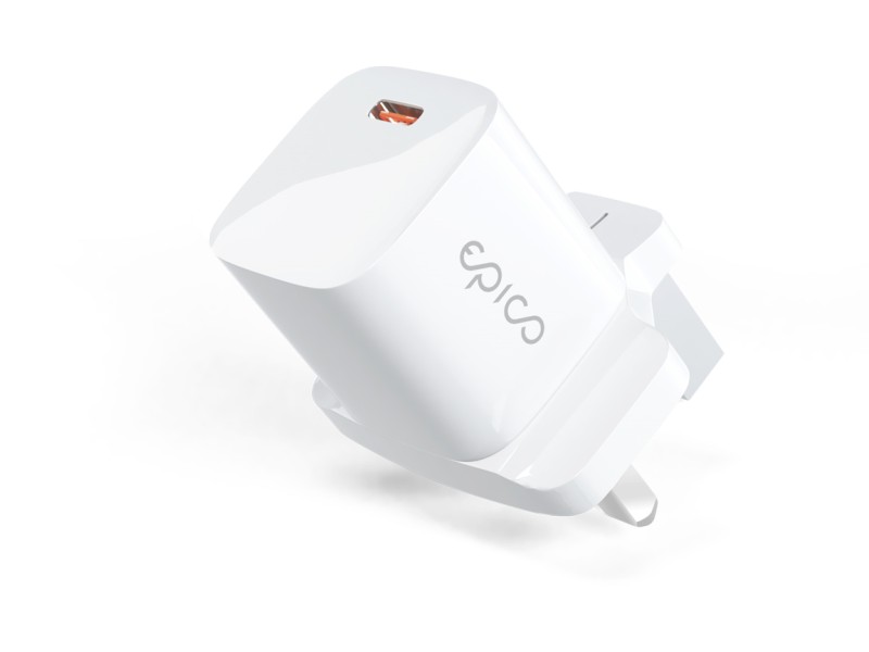 Epico 20W USB-C Mini Wall Charger - White - 9915101100153