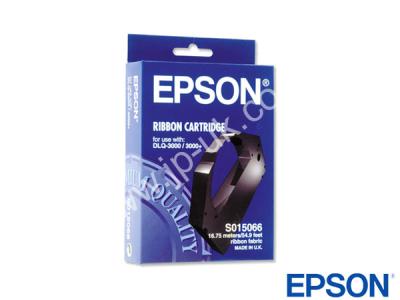 Genuine Epson S015066 / 5066 Black Fabric Ribbon to fit Inkjet Epson Inkjet Fax / Printer