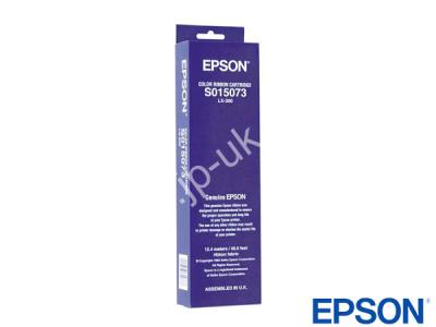 Genuine Epson S015073 / 5073 Colour Fabric Ribbon to fit Inkjet Epson Inkjet Fax / Printer