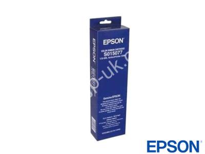 Genuine Epson S015077 / 5077 Colour Fabric Ribbon to fit Inkjet Epson Inkjet Fax / Printer