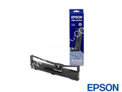 Genuine Epson S015329 / 5329 Black Fabric Ribbon to fit Inkjet Epson Inkjet Fax / Printer