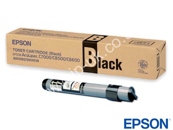 Genuine Epson S050038 / 0038 Black Toner Cartridge to fit Aculaser C8500 Printer