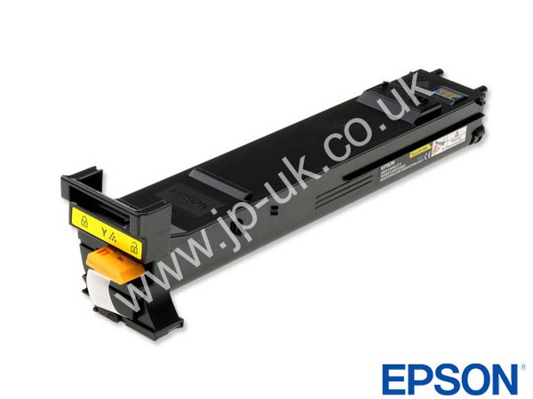 Genuine Epson S050490 / 0490 Yellow Toner Cartridge to fit Colour Laser Printer