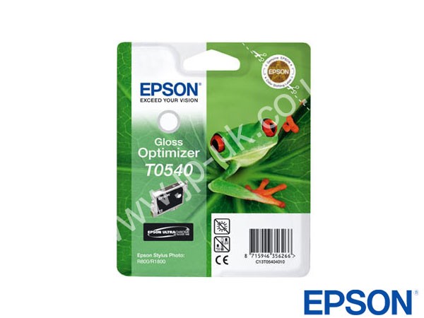 Genuine Epson T05404010 / T0540 Gloss Optimiser Ink Cartridge to fit Inkjet Stylus Photo Printer
