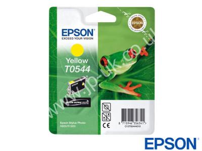 Genuine Epson T05444010 / T0544 Yellow Ink Cartridge to fit Stylus Photo Epson Printer