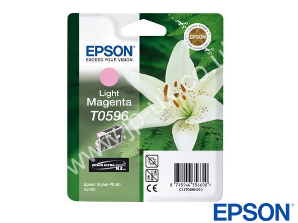 Genuine Epson T05964010 / T0596 Light Magenta Ink Cartridge to fit Stylus Photo Ink Cartridges Printer