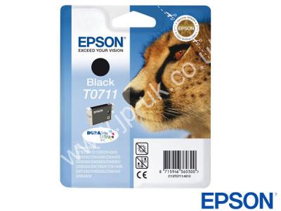 Genuine Epson T071140A0 / T0711 Black Dura Brite to fit Inkjet Epson Printer 