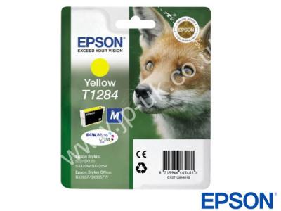 Genuine Epson T12844010 / T1284 Yellow Ink to fit Inkjet Epson Printer 