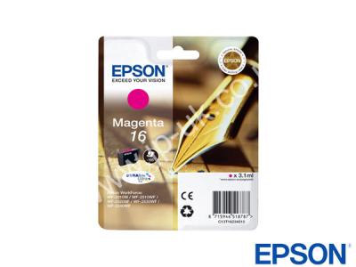 Genuine Epson T16234010 / T1623 Magenta Ink to fit WorkForce Epson Printer 