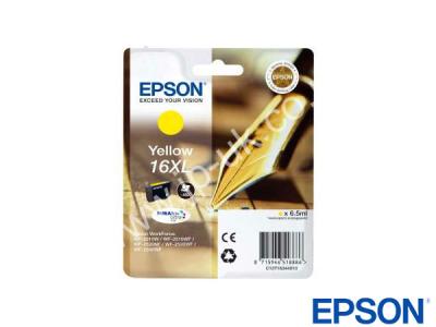 Genuine Epson T16344010 / T1634 Hi-Cap Yellow Ink to fit WorkForce Epson Printer 