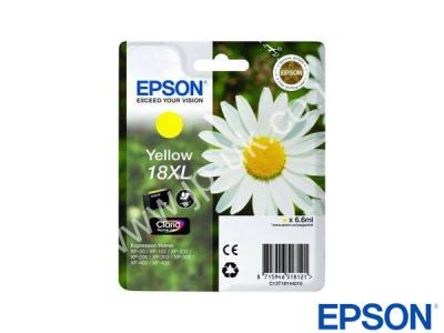 Genuine Epson T18144010 / T1814 Hi-Cap Yellow Ink to fit Inkjet Epson Printer 