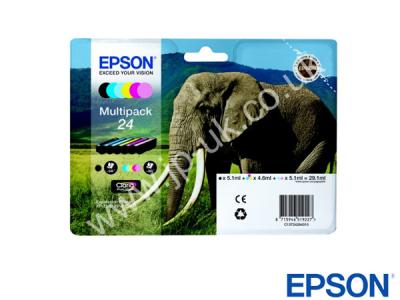 Genuine Epson T24284010 CMYK LC LM Ink Multipack to fit Expression Photo Epson Printer 
