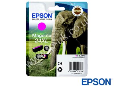 Genuine Epson T24334010 / T2433 Hi-Cap Magenta Ink to fit Expression Photo Epson Printer 