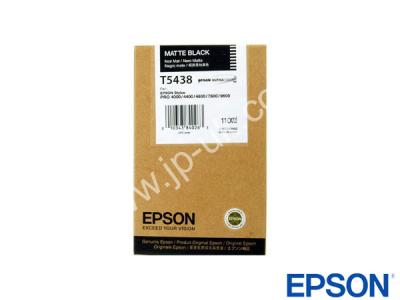 Genuine Epson T543800 / T5438 Matte Black Ink to fit Stylus Pro Epson Printer 