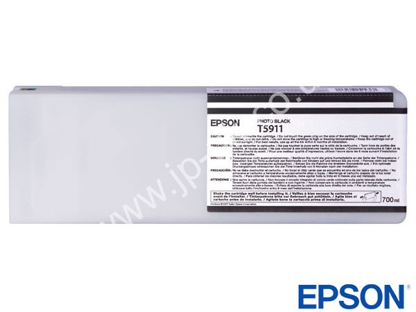 Genuine Epson T591100 / T5911 Photo Black Ink to fit Stylus Pro Stylus Pro Printer 