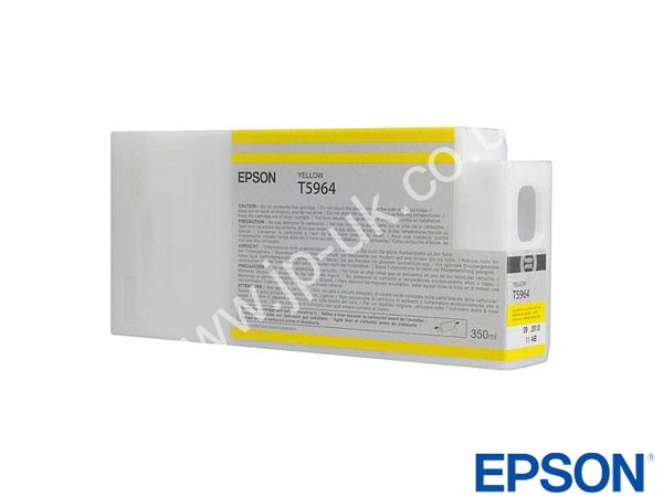 Genuine Epson T596400 / T5964 Yellow Ink to fit Stylus Pro 7900 Printer 