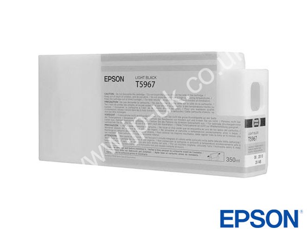 Genuine Epson T596700 / T5967 Light Black Ink to fit Stylus Pro 9900SP Printer 