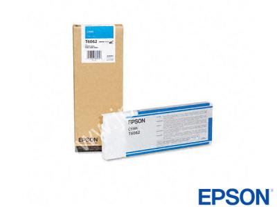 Genuine Epson T606200 / T6062 Hi-Cap Cyan Ink to fit Stylus Pro Epson Printer 