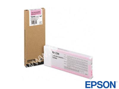 Genuine Epson T606600 / T6066 Hi-Cap Vivid Light Magenta Ink to fit Stylus Pro Epson Printer 