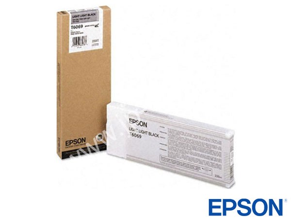 Genuine Epson T606900 / T6069 Hi-Cap Light Light Black Ink to fit Stylus Pro Stylus Pro Printer 