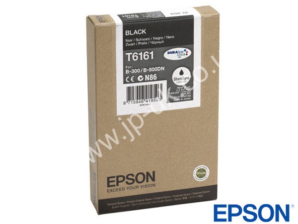 Genuine Epson T616100 / T6161 Black Ink to fit Stylus Office B510DN Printer 
