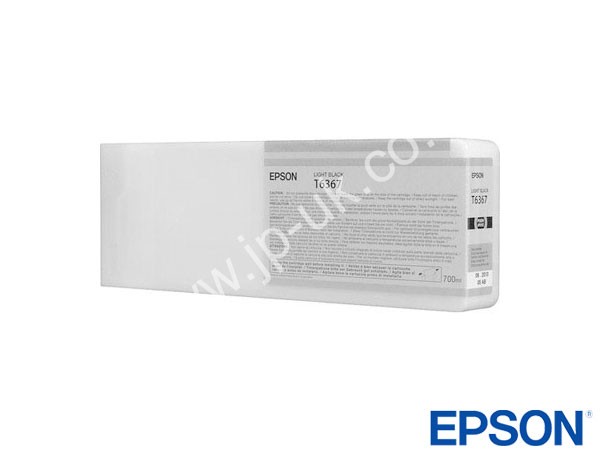 Genuine Epson T636700 / T6367 Hi-Cap Light Black Ink to fit Stylus Pro 9900 Printer 
